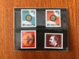 西ドイツ　切手 4種セット