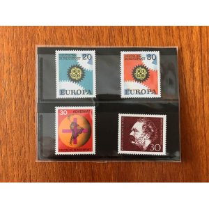 画像: 西ドイツ　切手 4種セット